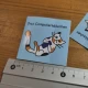 Computerkätzchen Support Sticker Spielkatze