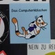 Computerkätzchen Support Sticker Spielkatze