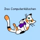 Computerkätzchen Support Sticker Spielkatze